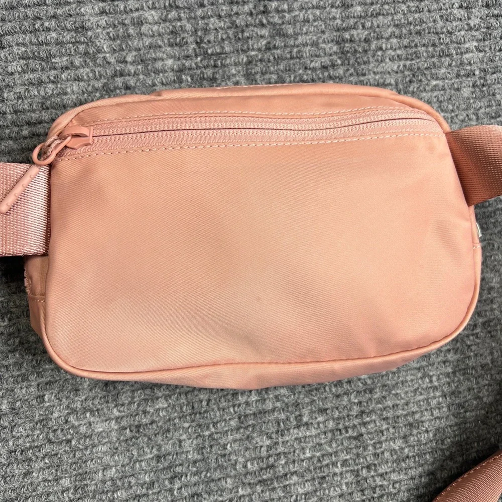 Lululemon Everywhere Belt Bag 1L Pink Nylon Adjustable Crossbody Fanny Pack